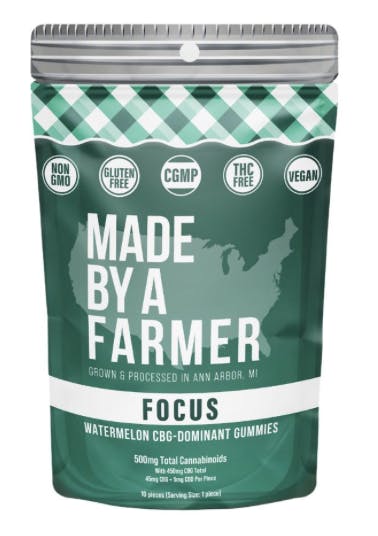 Made By A Farmer | CBD Gummies - 500mg - Focus Watermelon