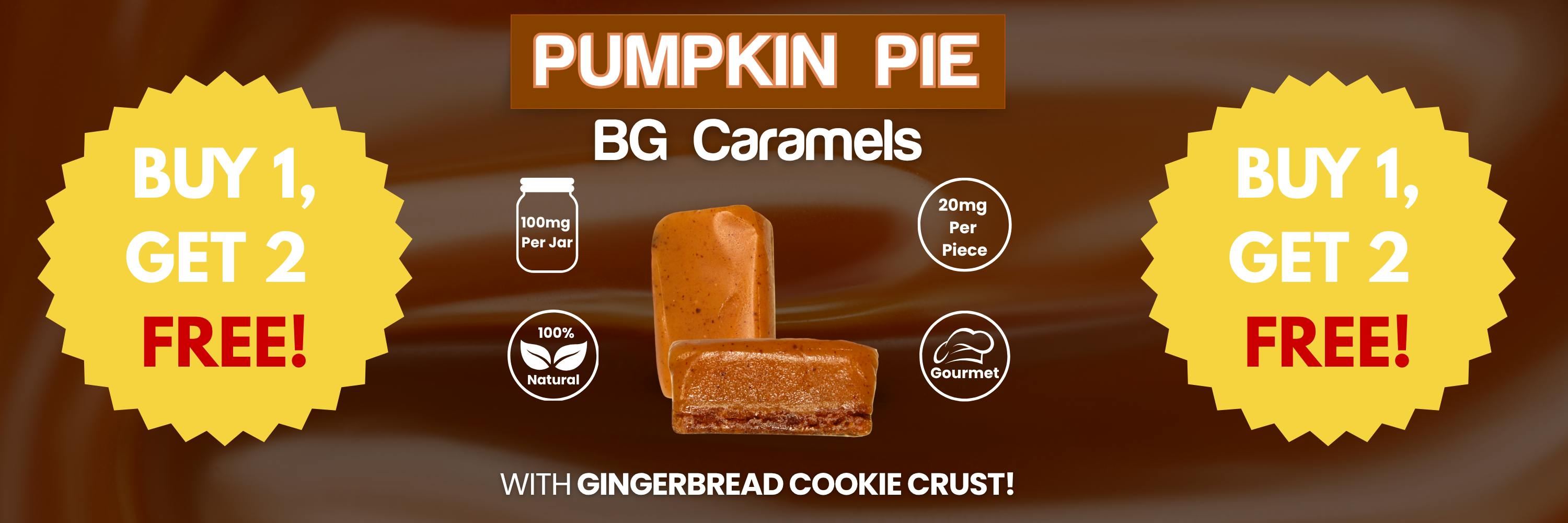 bg pumpkin pie caramels promo buy one get two free