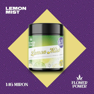 Flower Power - 14g Prepack Jar - Lemon Mist