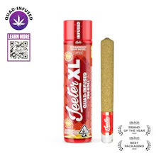 Jeeter - 2g Quad Infused Preroll - Strawberry Sour Diesel - PRE_ROLLS by Jeeter at King of Budz