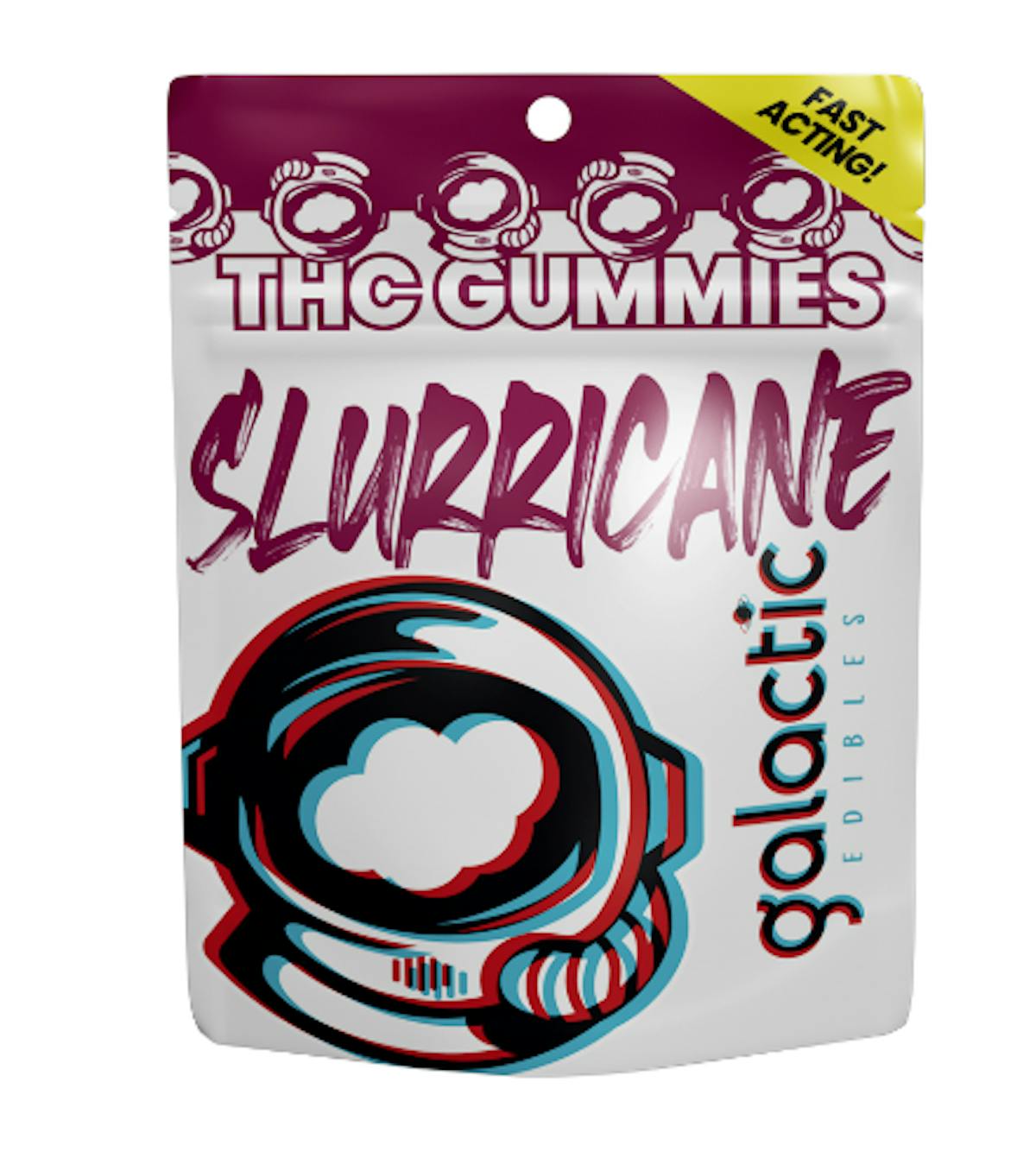Photo of Galactic Slurricane Fast Acting Gummies 100mg 20pk