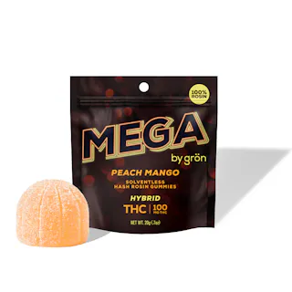 Peach Mango MEGA Rosin - THC - Hybrid