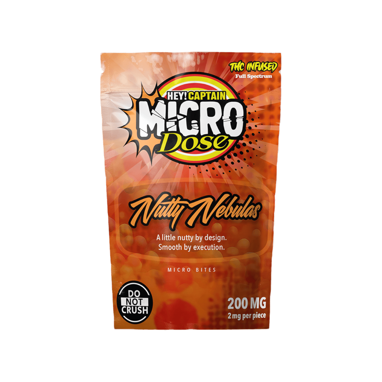 Product: Hey Captain | Microdose Bites - 200mg - Nutty Nebulas