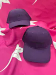 Purple Black Thread Dad Hat