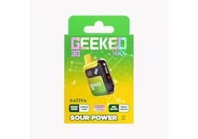 Geeked | Sour Power Disposable Vape | Sativa