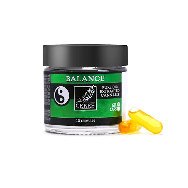 Say hello to Ceres capsules, our newest line of edibles combining the strain specific benefits of our Pure CO2 extracted THC and CBD oils with expertly blended herbal supplements that serve to support your body’s natural rhythms. Choose from 9 formulations, made with refined coconut oil and delivered to you in vegan, kosher and halal certified capsules. Capsules are a low calorie, sugar-free and discrete way to enjoy the benefits of cannabis and Ceres capsules