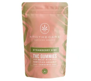 Product: Apothecare | Certified Organic Strawberry Kiwi THC Gummies | 200mg*