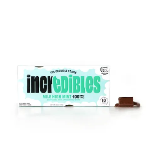 Incredibles. | Chocolate Mile High Mint | 10mg THC x 10 ct-2