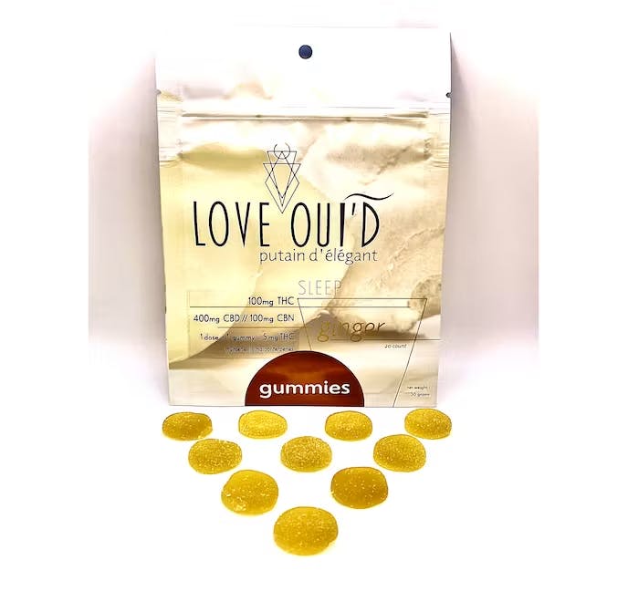 Photo of Love Oui’d – Ginger Sleep Gummy – 20 Ct
