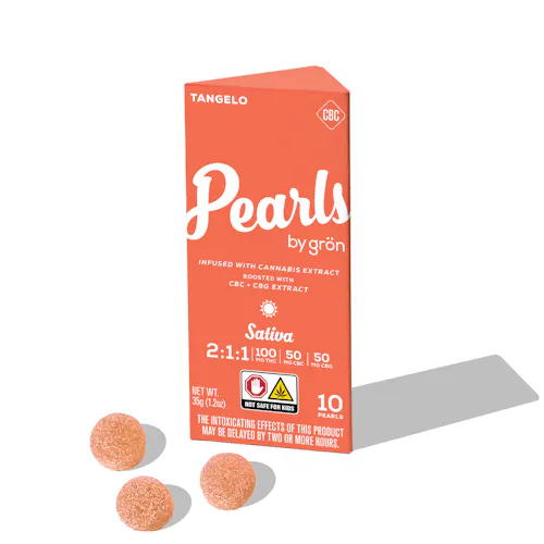 2:1:1 Tangelo Pearls – THC/CBC/CBG – Sativa-active