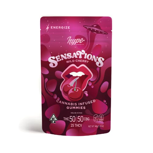 WILD CHERRY GUMMIES (5:5:2 THC/CBG/THCV) (ENERGIZE)-0