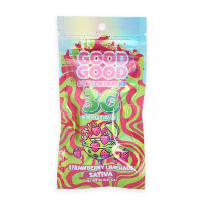 GoodGood GOOD GOOD | STRAWBERRY LIMEADE | DISPOSABLE SATIVA — VAPORIZERS