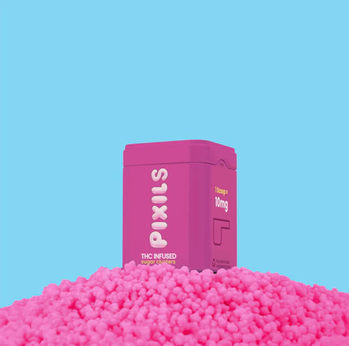 Pixils - 200mg Sugar Clusters - Strawberry