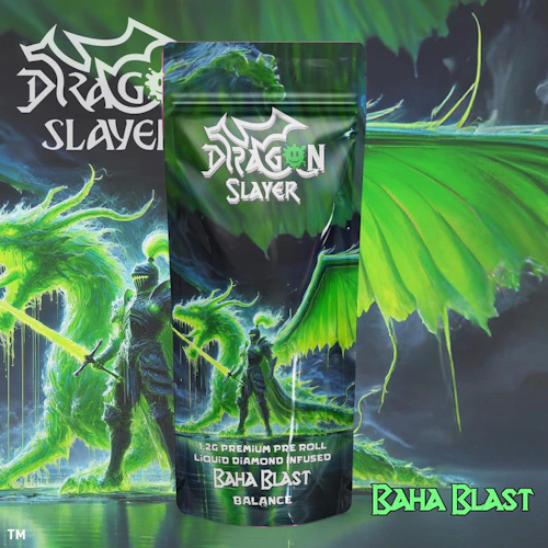 Dragon Slayer - 1.2g Infused Preroll - Baha Blast