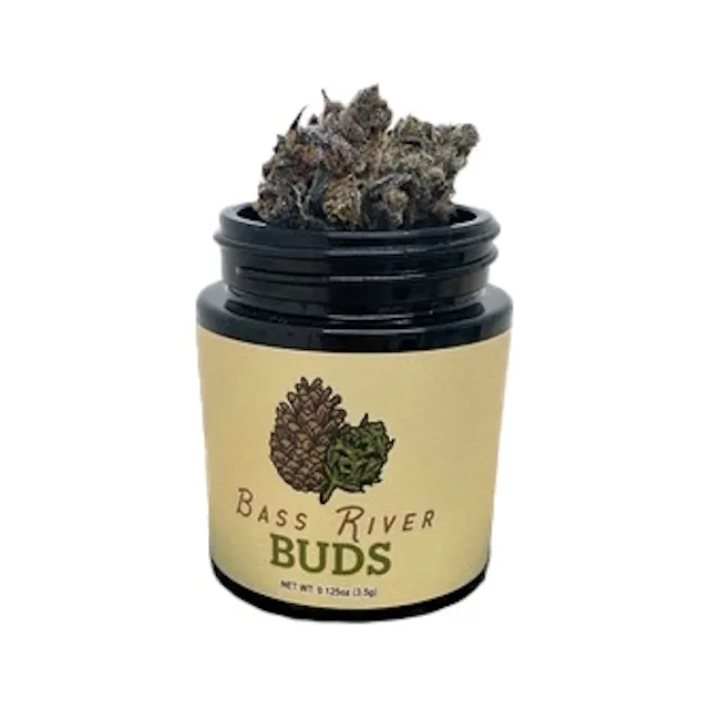 Bass River Buds Flower Yikez 3.5g (indica hybrid)