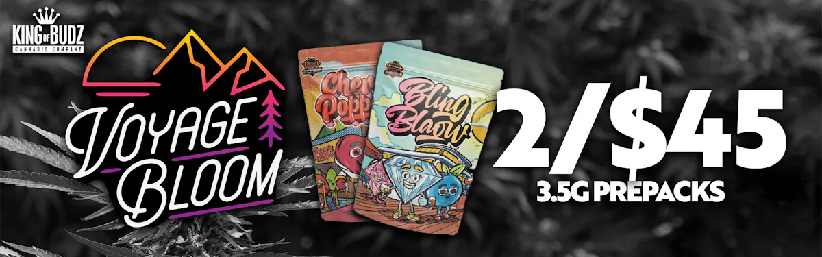 Voyage Bloom - 3.5 Prepacks - 2/$45