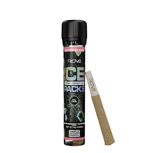 Strawberry Cough – Infused Ice Packs (Rosin Hash and Diamonds) 1g-active