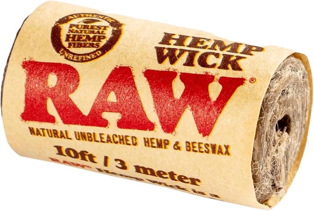 Product Raw Hemp Wick 20ft