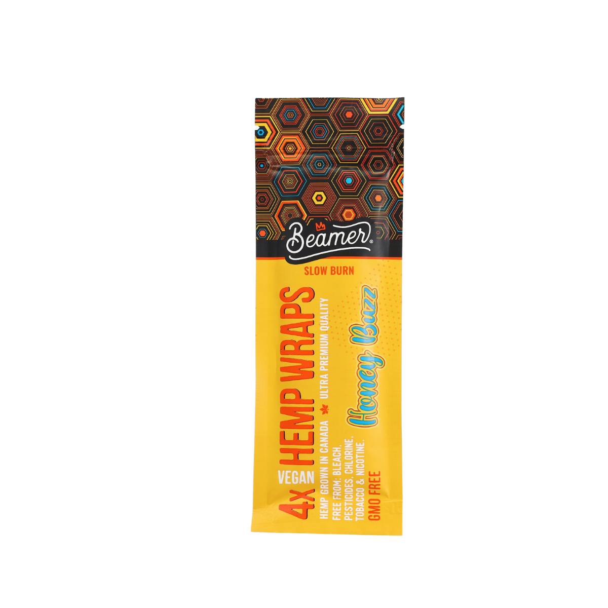 Beamer - 4pk Vegan Hemp Wrap - Honey Buzz