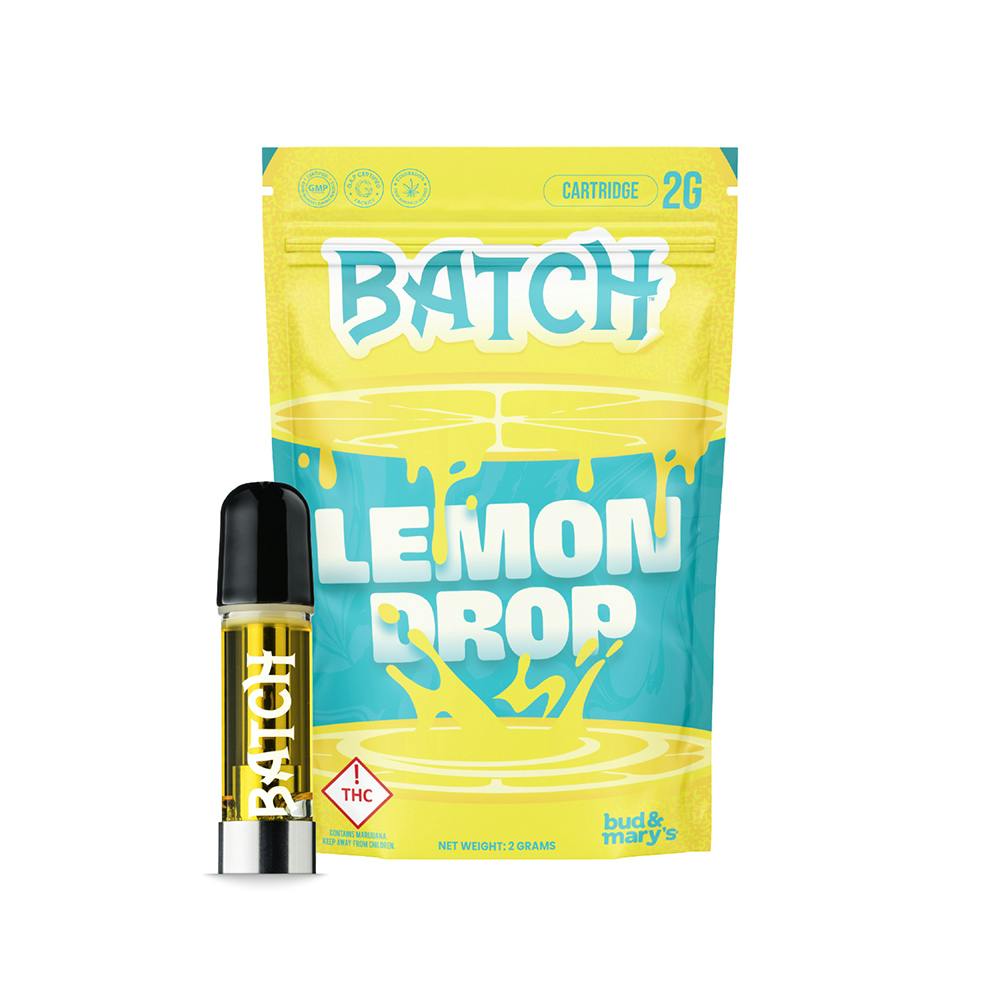 Product: Batch | Flavors Vape Cart - Lemon Drop - 2g