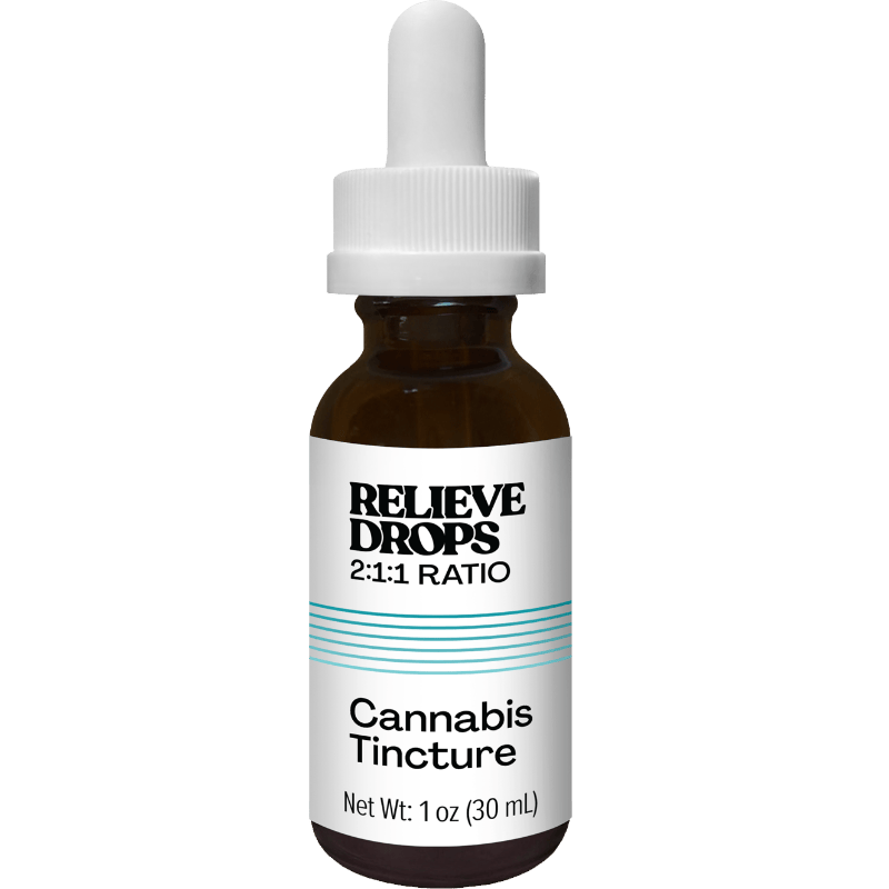 Relieve Drops 2:1:1 THC:CBD:CBG | 30 mL