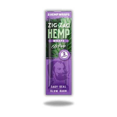 Product: Zig-Zag | Natural Hemp Wraps | 2 Pack