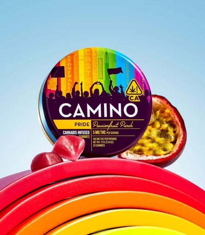Product Camino | Passionfruit Punch Pride | Gummies | 20ct | 100mg