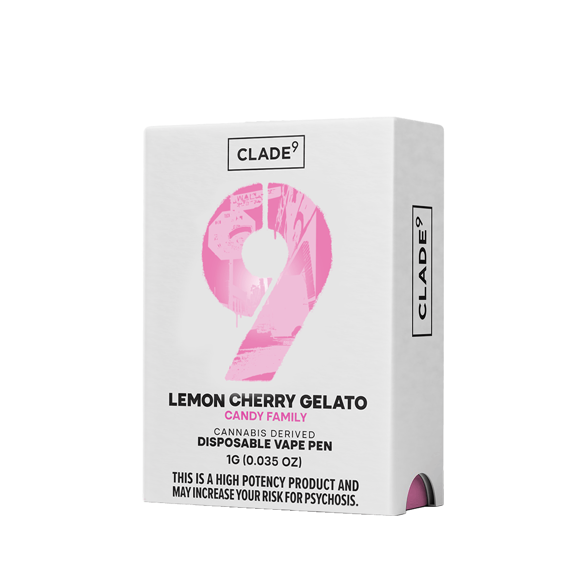 clade9 disposable vape Shop Clade9 | Disposable Vape | Lemon Cherry Gelato | 1g In New Jersey