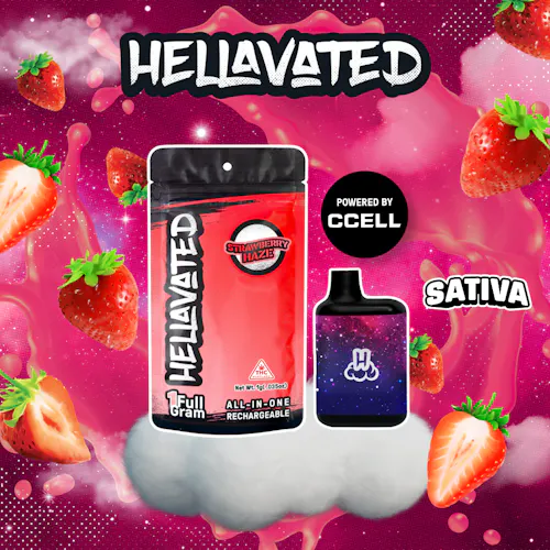 Strawberry Haze Cloud Bar 1g – Hellavated-active