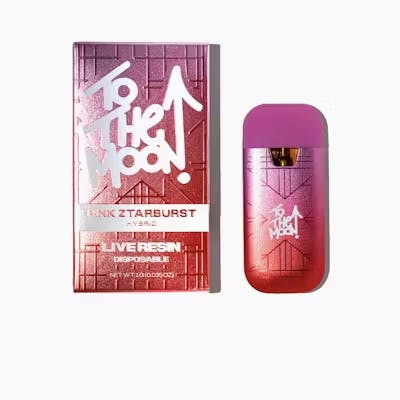 Pink Ztarburst | Live Resin Disposable | 1g by To The Moon | Buy