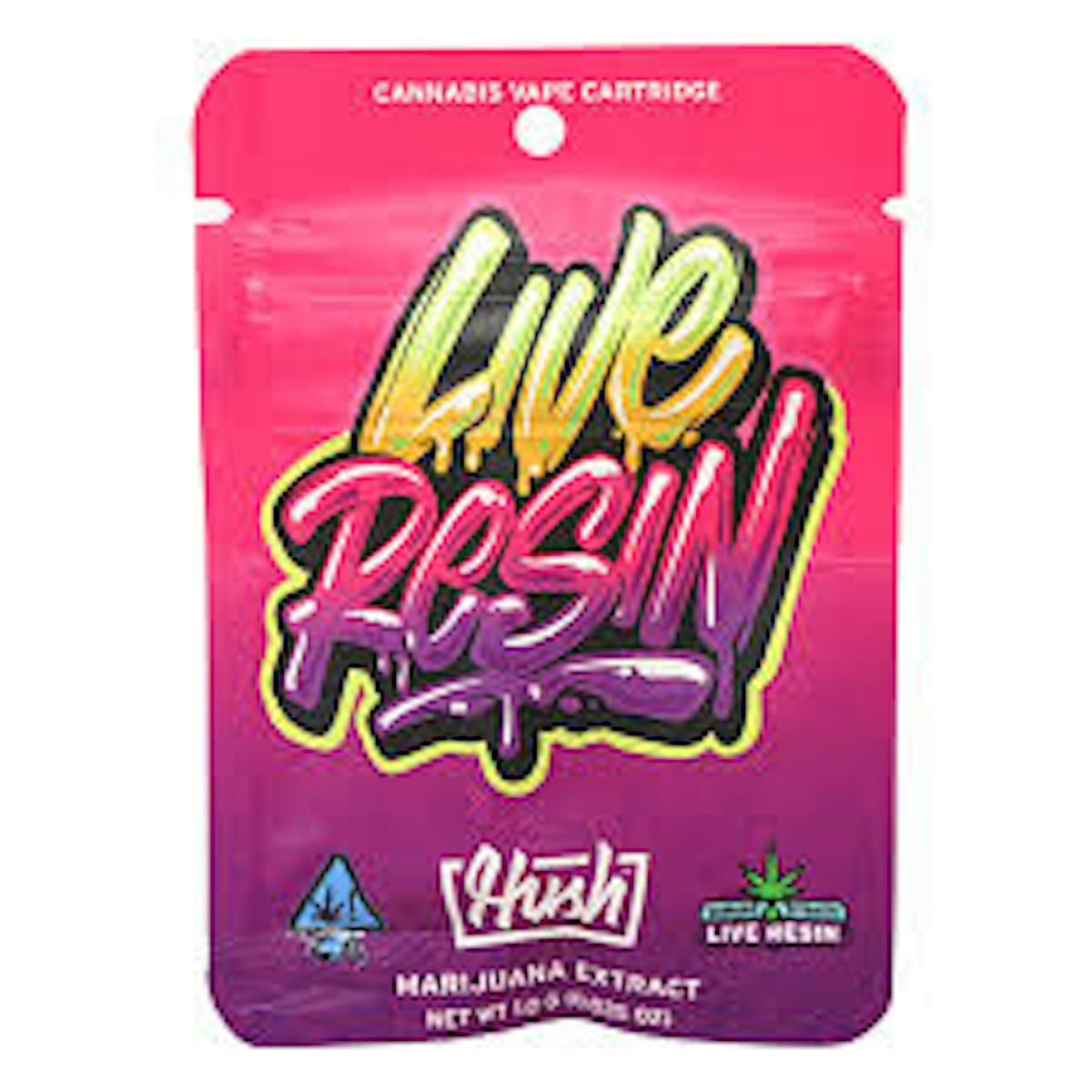 Photo of Golden Pineapple live resin Cartridge (hush)