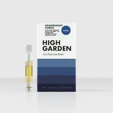 High Garden Granddaddy Purple Cartridge