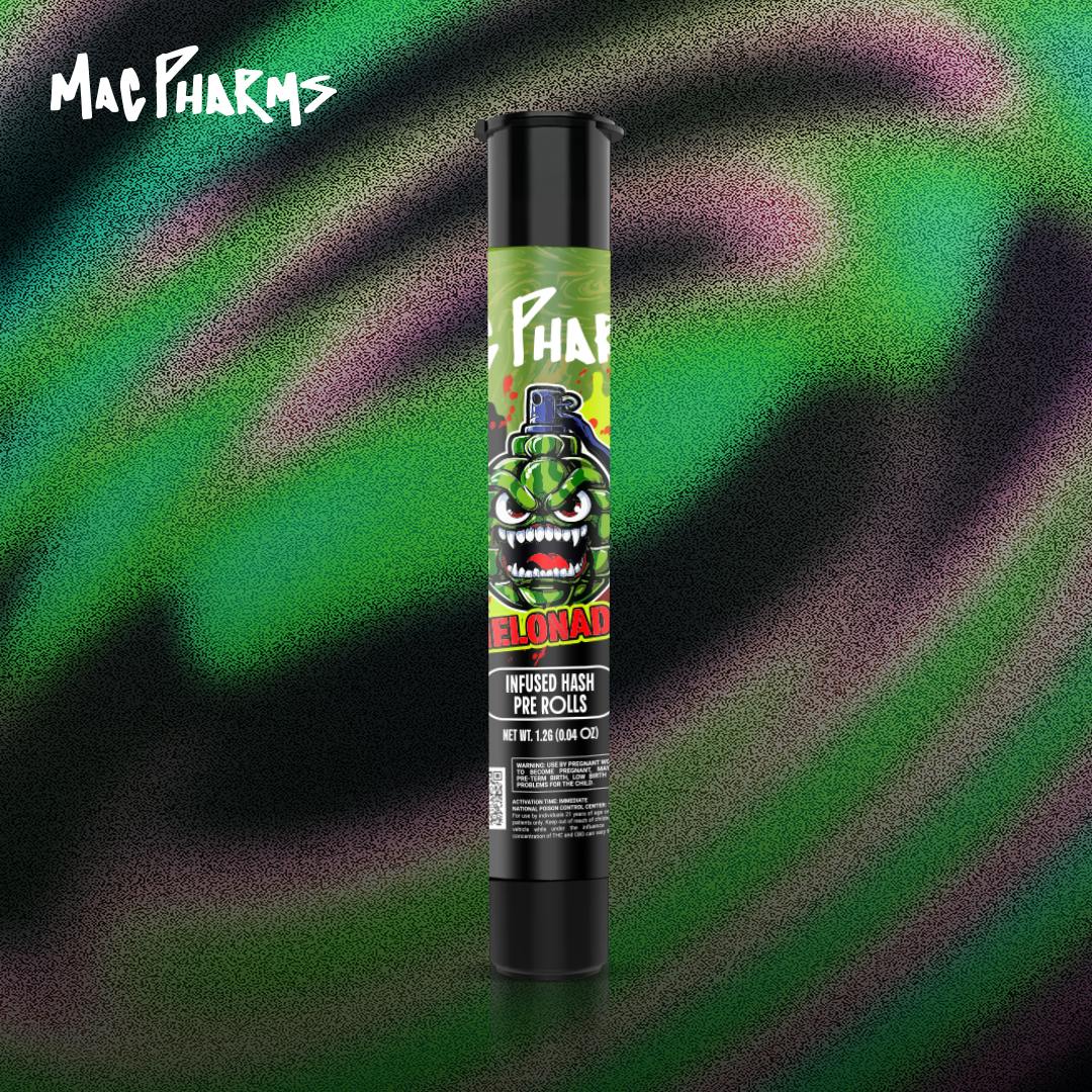 Mac Pharms - 1.2g Infused Preroll - Melonada