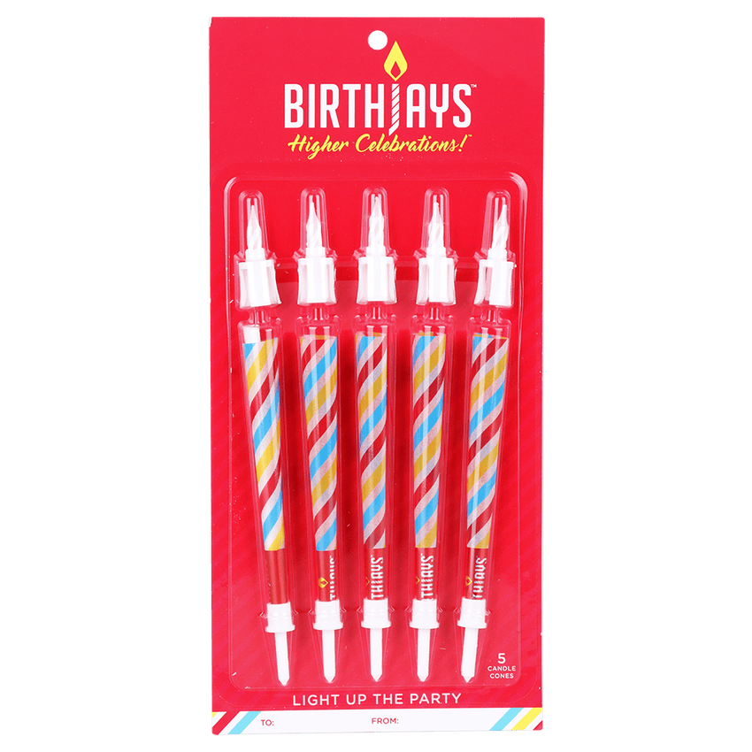 Product BirthJays Candle Cones | King Size | 5pk