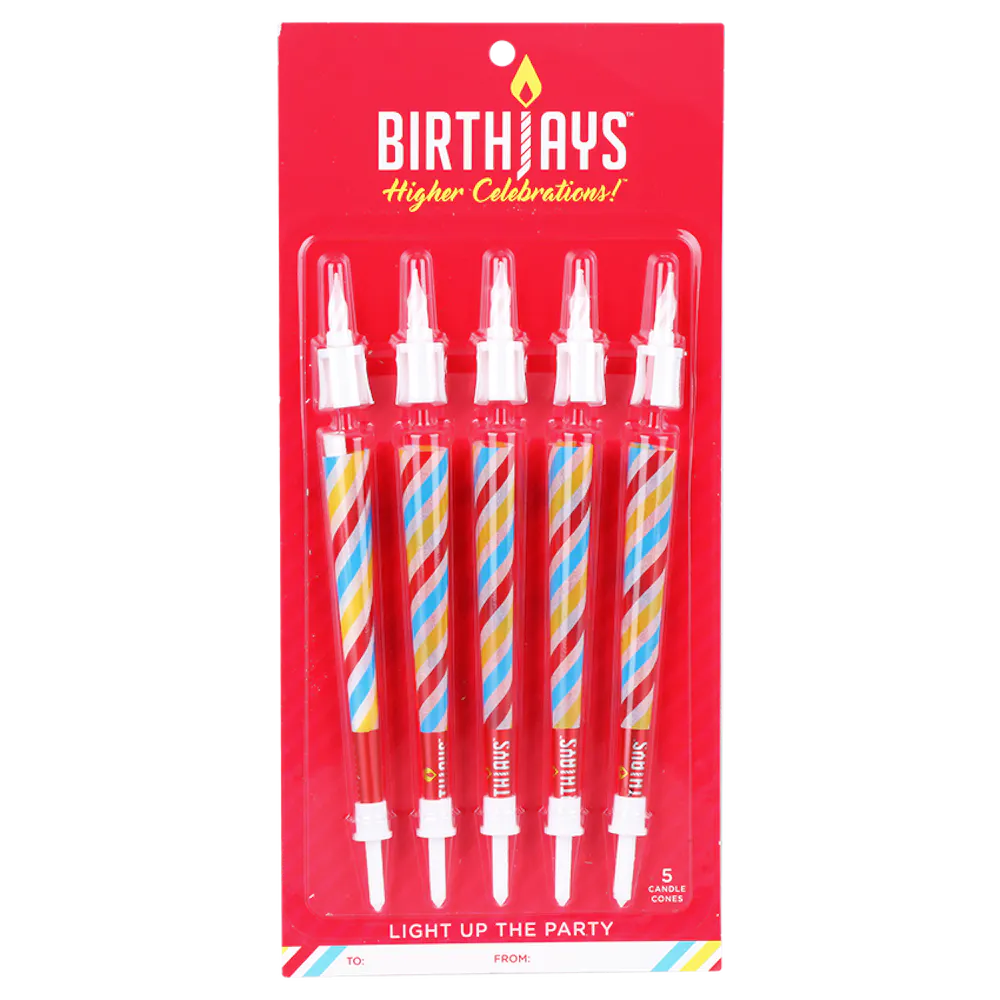 Product BirthJays Candle Cones | King Size | 5pk