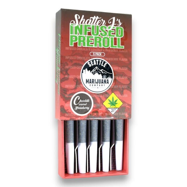 Rolled up and ready to smoke, Pre-Rolls are a convenient and effective way to consume cannabis. Pre-Rolls come in many different forms and can be rolled with flower, shake, "b-buds", infused with concentrates, and more.