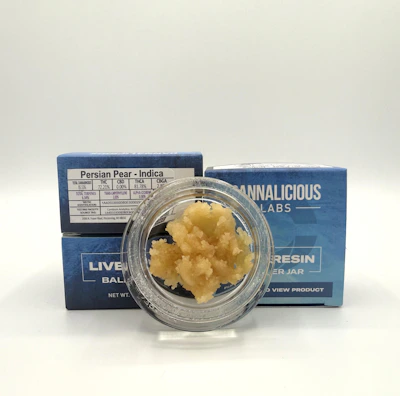 Cannalicious - 7g Live Resin Baller Jar - Persian Pear - CONCENTRATES by Cannalicious Labs at King of Budz