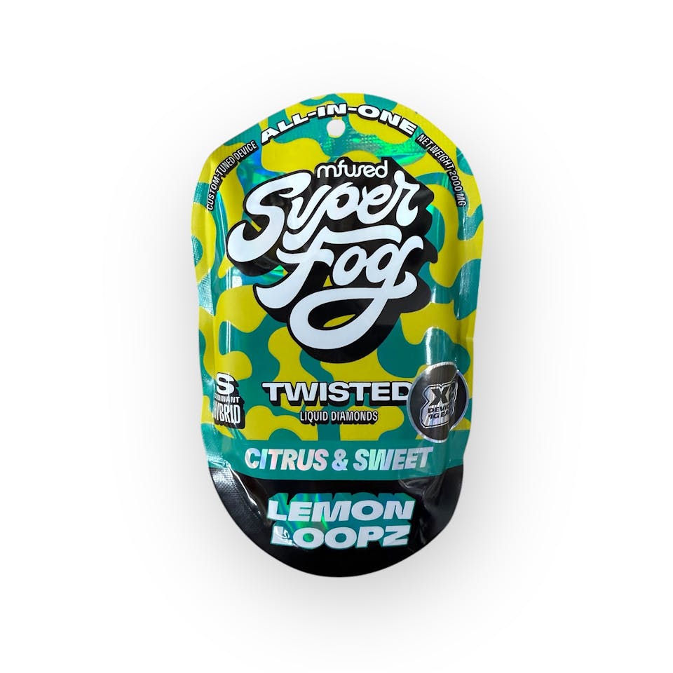 Mfused | Super Fog | Twisted Jefe | Lemon Loopz | 2x 1g AIO