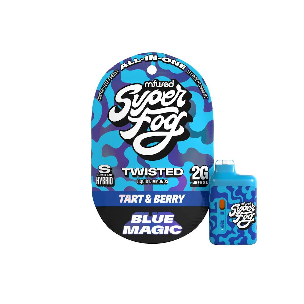 Image of Blue Magic “Twisted” Live Liquid Diamonds Vape Pen