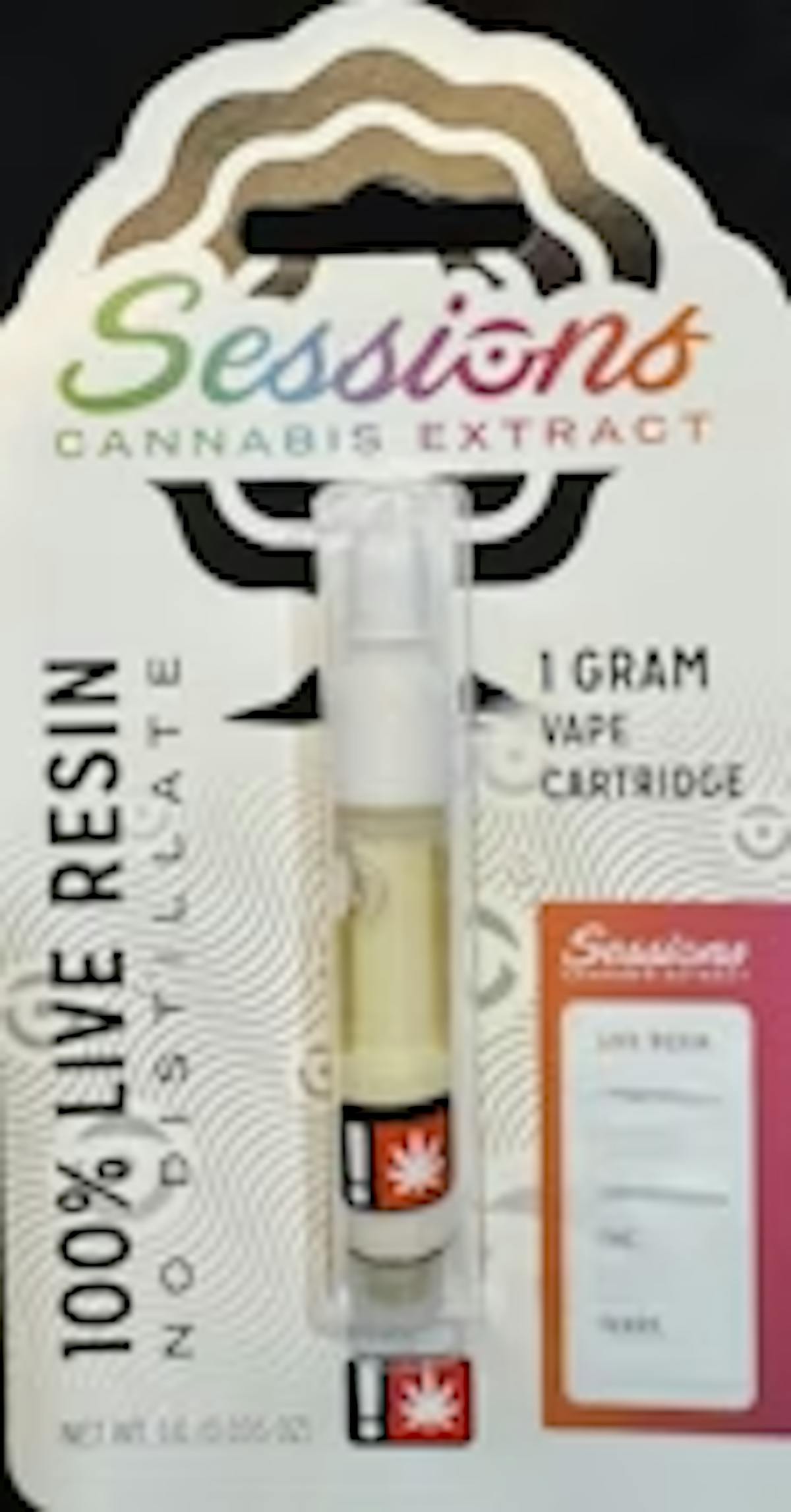 Photo of Purple Hindu Kush Live Resin Cartridge (Sessions)