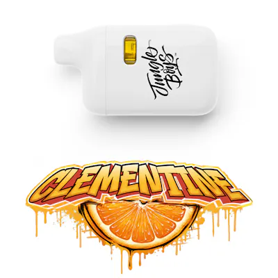 Clementine - Live Rosin Vape Pen, as Jungle Boys's menu shows it