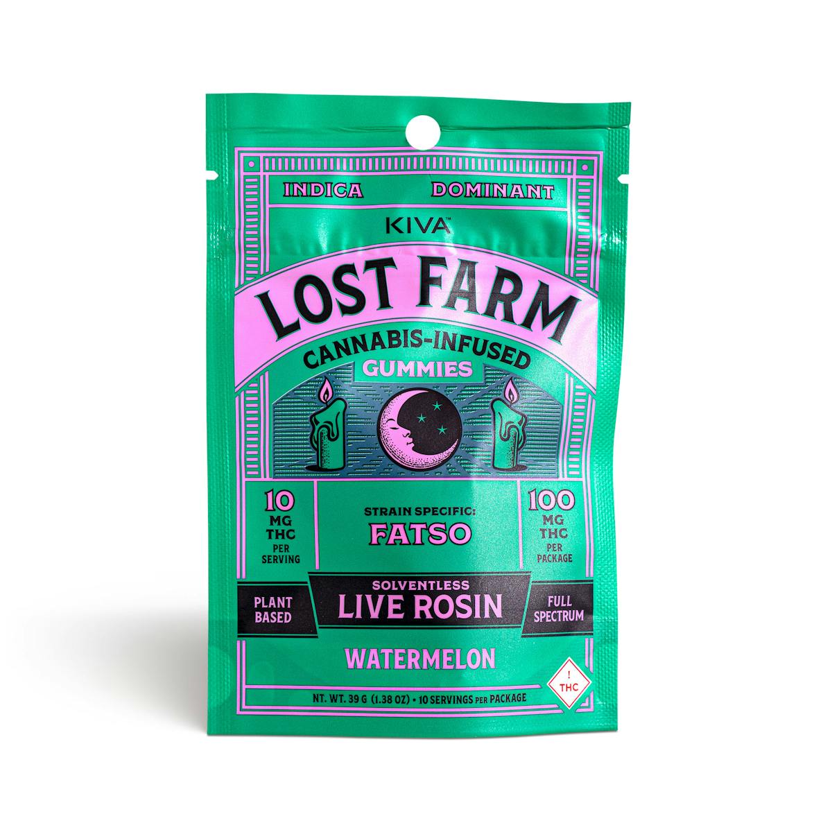 Photo of Watermelon Live Rosin Gummies – 100mg