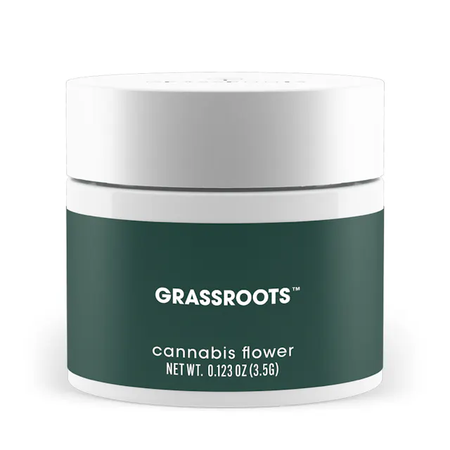 Grassroots Whole Flower Permanent Marker 3.5g (indica hybrid)