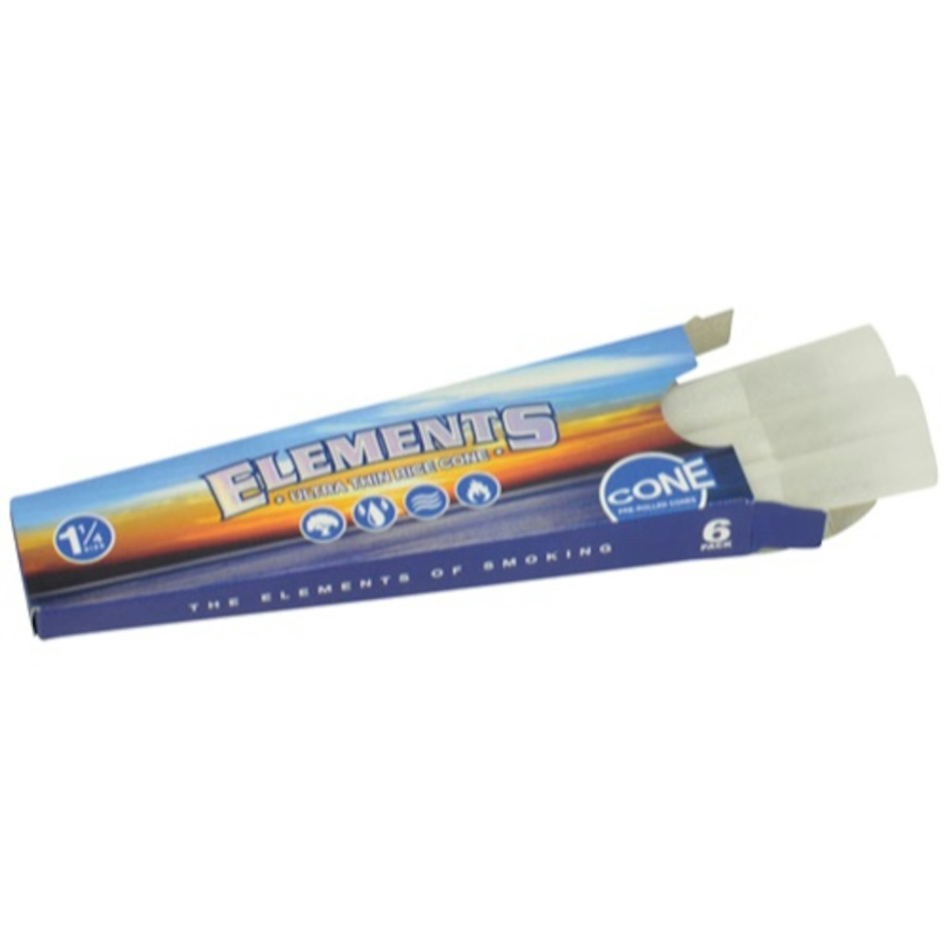 Elements - Ultra Thin 1 1/4 Rice Cones 6pk