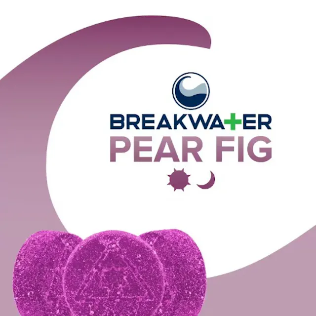 Breakwater Gummies Pear Fig 10pk/100mg (hybrid, 2.8g)