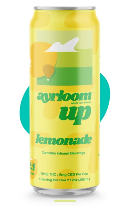 Up Lemonade 2:1 | 4-Pack Beverages | 10/5mg | Ayrloom-1