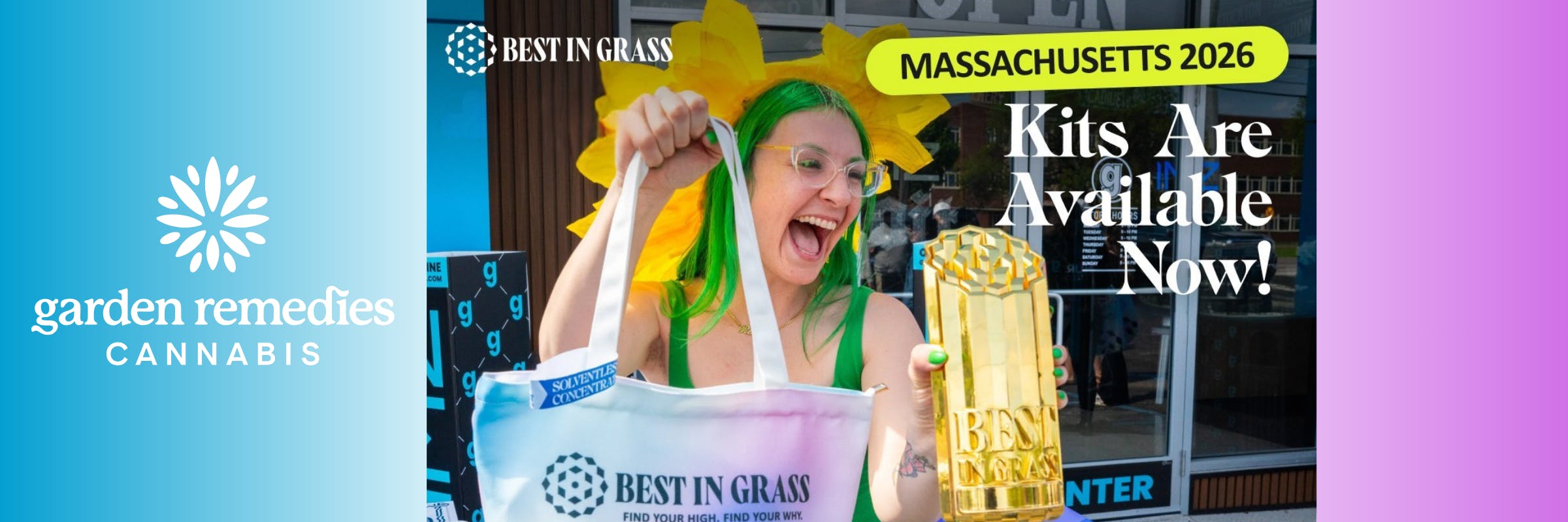 Best in Grass Kits available at Garden Remedies