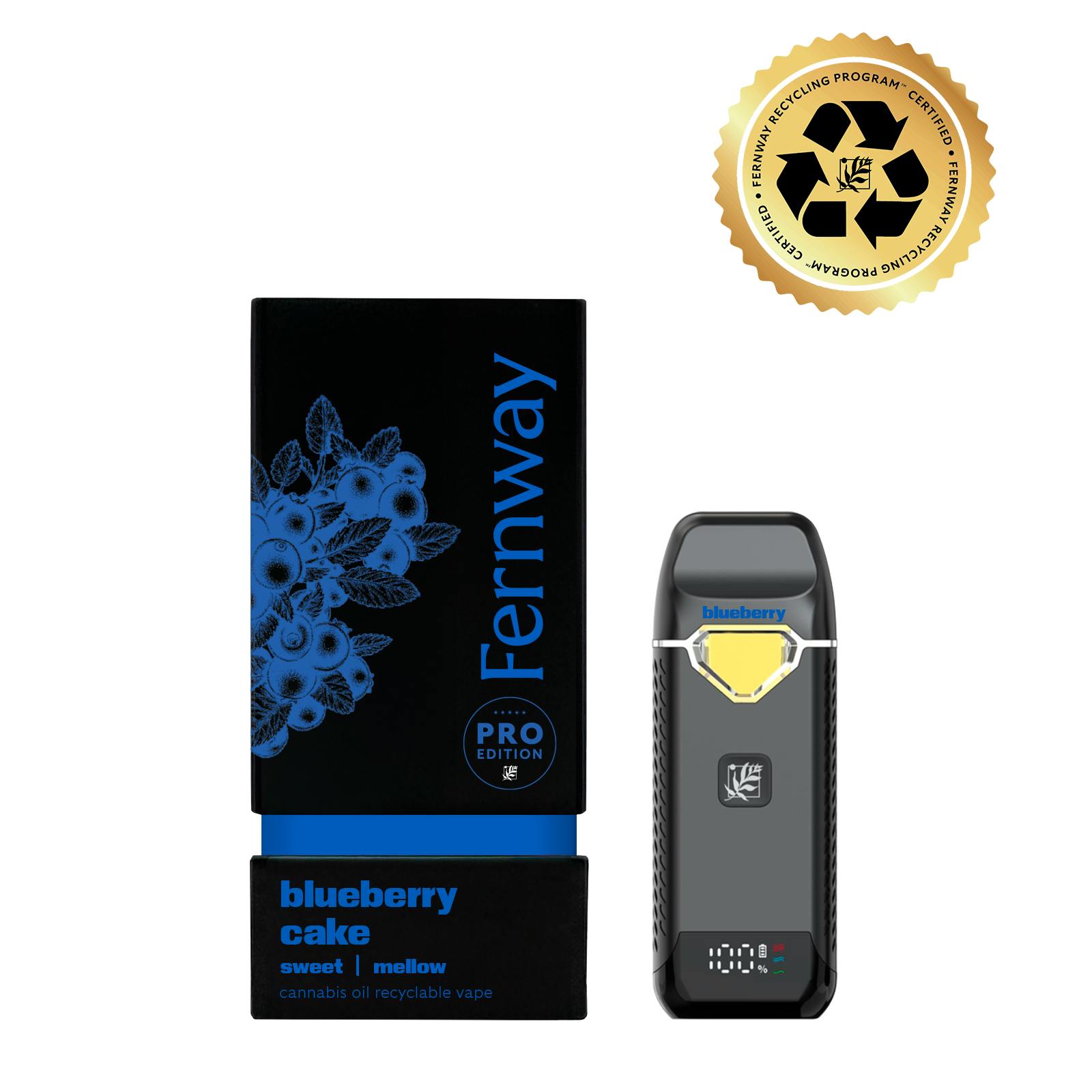 Fernway Blueberry Cake Disposable