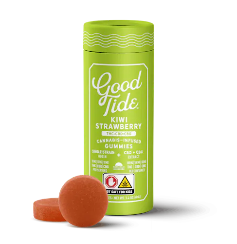 Kiwi 1:1 THCv + Sativa Enhanced Gummies-1