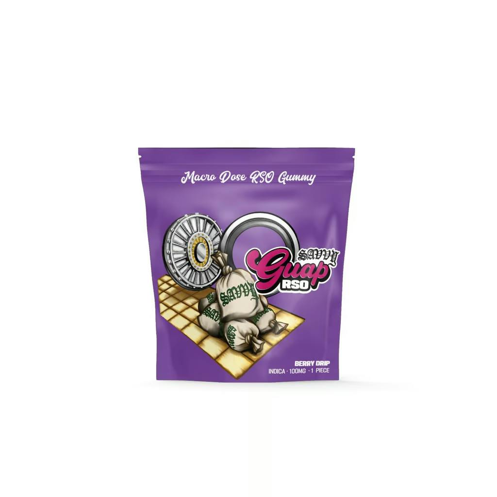 Savvy Berry Drip RSO Guap Gummy